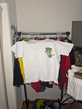 Vintage 90s Rainforest Cafe Orlando Frog Single Stitch T-Shirt XL